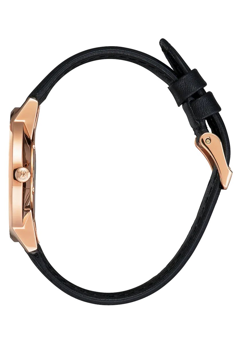 Porter Leather - Oro rosa / Negro - Imagen 3