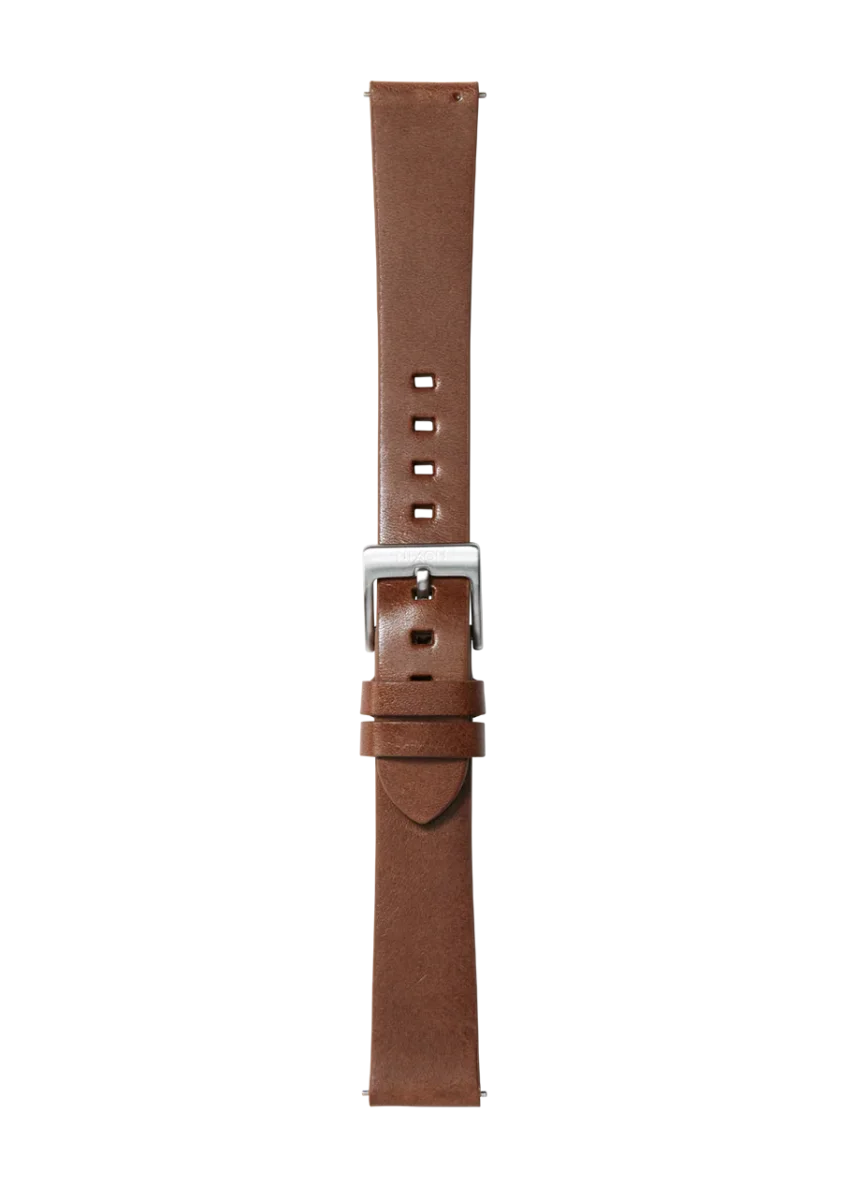 16mm Veg Tanned Leather Band - Olive - Imagen 3