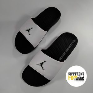 Sandalias Hombre – JORDAN – Classic (White & Black)